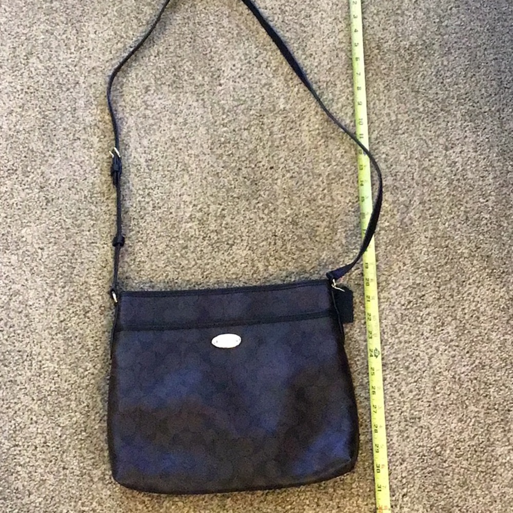 Coach black/brown Crossbady